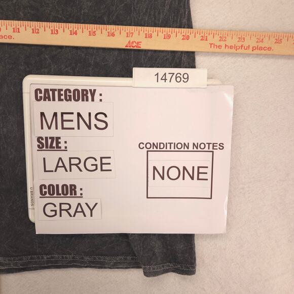 Nirvana Band Casual Crew Neck Graphic Shirt Adult Mens Size Large L Gray - Picture 8 of 9